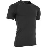 Stanno - Core Ondershirt Korte Mouwen - Zwart - Polyester Elastaan
