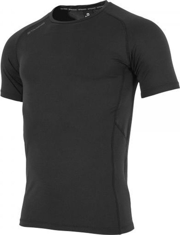 Stanno - Core - Ondershirt - Korte Mouwen - Zwart - Polyester