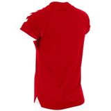 Hummel Fyn Shirt Korte Mouw Dames - Rood Wit