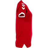 Hummel Fyn Shirt Korte Mouw Dames - Rood Wit