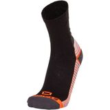 Move Crew Socks - Zwart - Jacquard Breisel - Voetbed met Nanofront