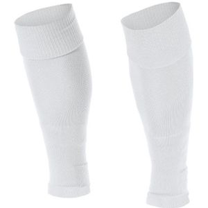 Stanno Move Footless Socks - Voetbal - Wit - Voetloze sokken - Schoenmaat 39-44