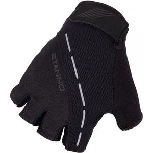 Stanno fitness & cycling glove ii in de kleur zwart.