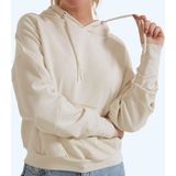 Reece - Studio Hooded Sweat Top - Wit - Dames - Comfortabele Capuchontrui