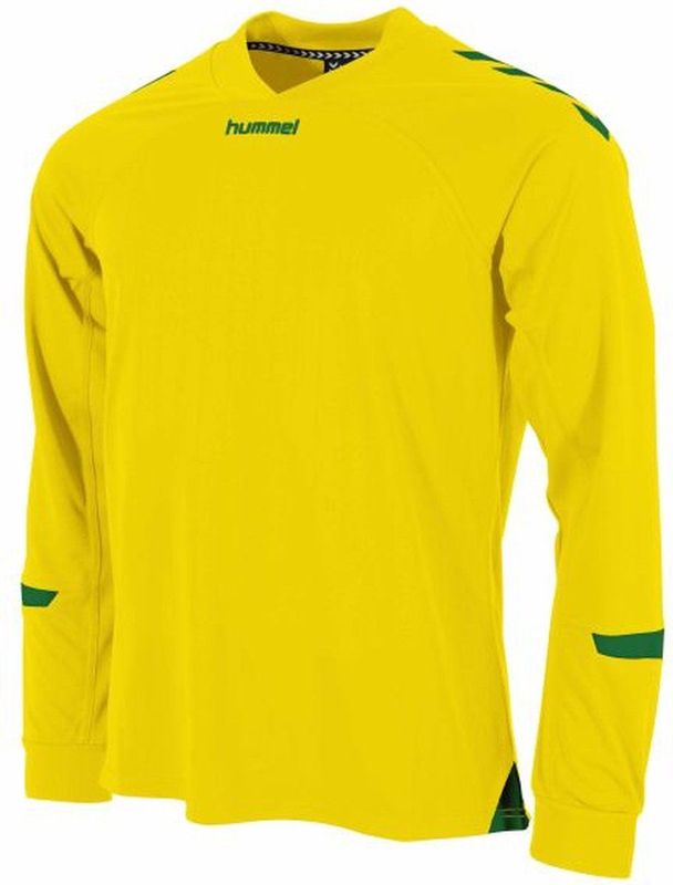 Hummel Fyn Voetbalshirt Lange Mouw Heren - Geel Rood