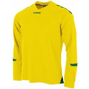 Hummel - Fyn - Voetbalshirt - Geel/Rood - Lange Mouw - Heren
