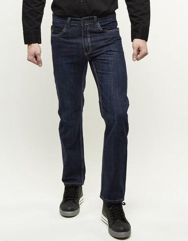 247jeans - Wolf - Heren Jeans - Donkerblauw - 100% Katoen - Duimstokzak