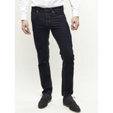 Palm S02 - Modern fit, blue/ black stretch denim