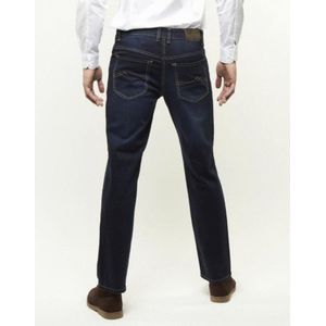 247 Palm S05 Modern fit, dark blue stretch denim,