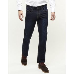 247 Jeans Palm S05 Stretch Spijkerbroek darkblue geschuurd