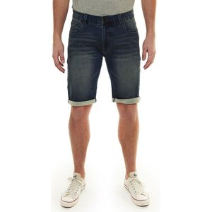 Korte spijkerbroek heren | merk 247Jeans | Model Elm | maten W29-W42