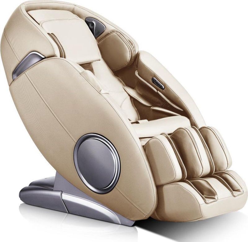 Massagestoel - Palma - Zwart - Kunstleer - 6 Automatische Programma’s