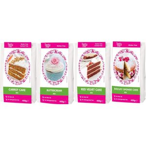 Set 2 van 4 mixen glutenvrij - glutenvrij bakken - Tasty Me