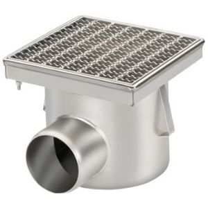 Afvoerput | Industrieel | RVS | 250 x 250 mm