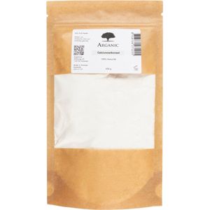 Calciumcarbonaat - 100% natuurlijke en biologische tandverzorging - reinigt, beschermt en bleekt - stazak 250 gram