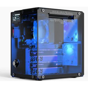 Pironman 5-MAX - Mini PC Case - Voor Raspberry Pi 5 - Dual NVMe M.2 SSD PCIe