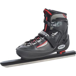 Viking Schaatsen - Maat 37 - Unisex - zwart - grijs - rood - wit