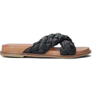 Notre-V - 22906009 - Slippers - Zwart - Leer