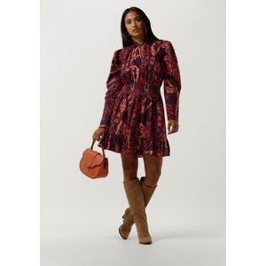 Notre-V - Mini Jurk - Rood - Katoen - Everyday