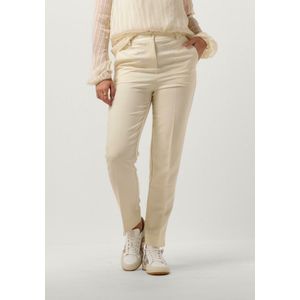 Notre-v - Puck Pantalon - Slim-fit Broek - Beige - Katoenmix