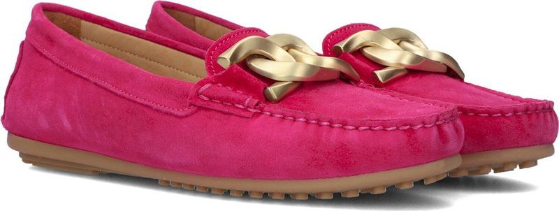 Notre-V - 1202 - Mocassins - Roze - Suède - Leer Gevoerd