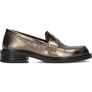 Notre-V A58003 Loafers - Instappers - Goud - Leer - Rubber Zool