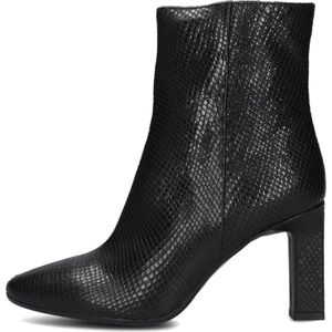 Notre-V - 11236 - Enkellaarsjes - Zwart - Leer