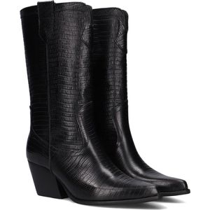 Notre-V - AR192 - Cowboylaarzen - Zwart - Leer