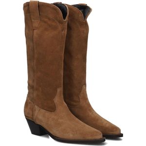 Notre-V 07-430 Cowboylaarzen - Western Laarzen - Dames - Cognac