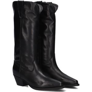 Notre-V - 07-430 - Cowboylaarzen - Zwart - Leer