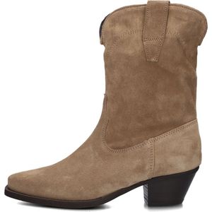 Notre-V - 07-433 - Cowboylaarzen - Taupe - Suède