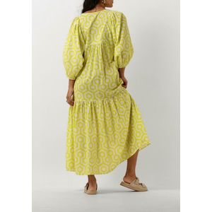 Notre-V - NV-DENTE MIDI DRESS - Jurk - Groen