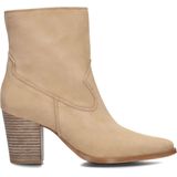 Notre-V 1gir2 Enkellaarsjes Dames - Camel