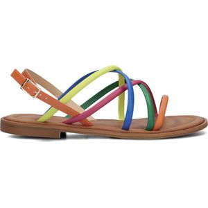 Notre-V - 22637 - Sandalen - Multi - Leren Binnenvoering - Rubber Zool