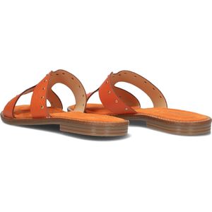 Notre-V - 22743 - Slippers - Oranje - Leer