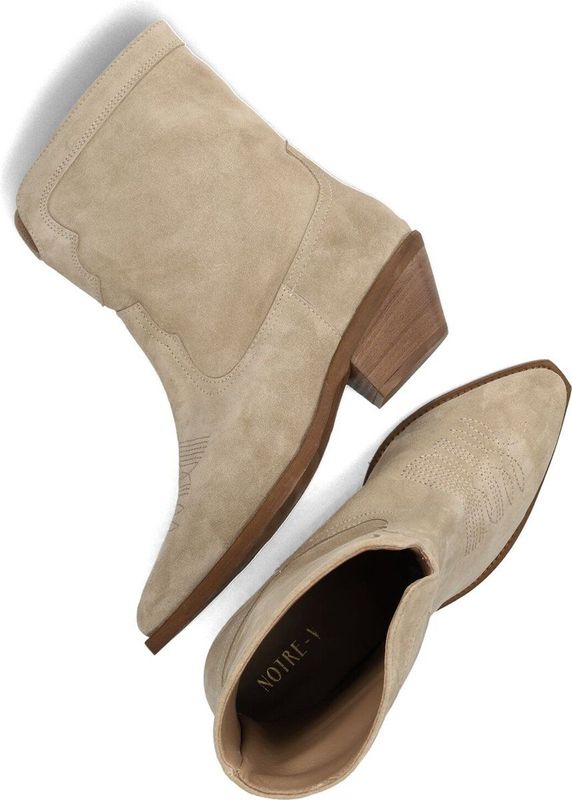 Notre-V 08-483 Laarzen - Suède - Dames - Beige - Maat 39