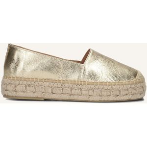 Ayana - Yu 736 - Espadrilles - Goudkleurig - Leer