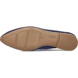 AYANA - 4788 - Loafers - Blauw - Suéde - Goudkleurige Detail
