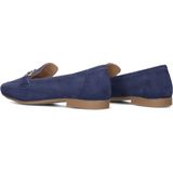 AYANA - 4788 - Loafers - Blauw - Suéde - Goudkleurige Detail