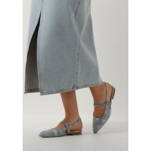 Notre-V - Slingbacks - Blauw - Denim - Dames