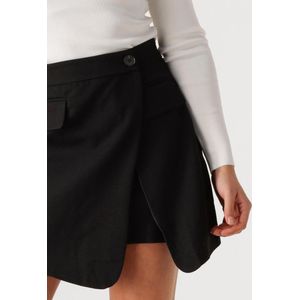 Notre-V - Nv-eliana - Korte Rok - Zwart - 100% Polyester