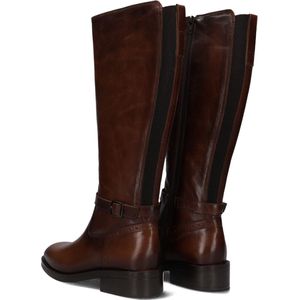 Notre-V - 2FLY326 - Knielaarzen - Cognac - Leer