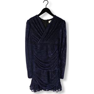 Notre-V - NV-EMILOU - A-lijn Jurk - Blauw - Polyester