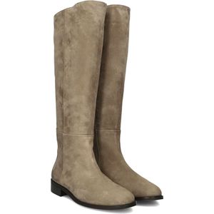Notre-V - 3496 - Laarzen - Taupe - Suède