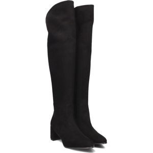 Zwarte Suede Overknee laarzen kopen? ✔️ Tot 46% korting