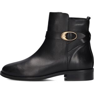 Notre-V 3262 Enkellaarsjes - Enkelboots met rits - Dames - Zwart