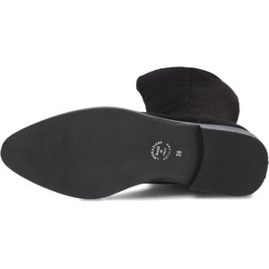 Stefano Lauran - Hoge Laarzen - Zwart - Suède