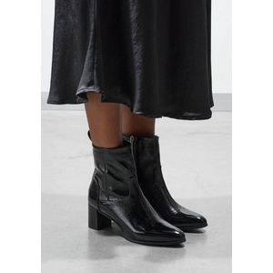 LINA LOCCHI 8543 Enkellaarsjes - Enkelboots met rits - Dames - Zwart
