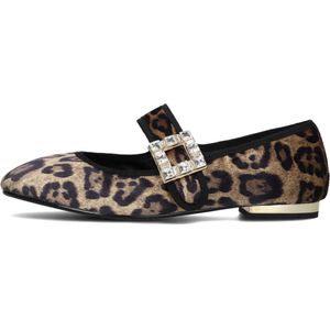 Stefano Lauran - Ballerina's - Bruin - Fluweel