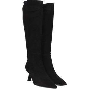 Stefano Lauran - Hoge Laarzen - Zwart - Suède
